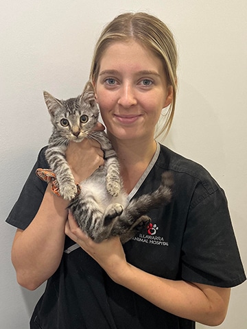 Brittany Veterinary Nurse — Illawarra Animal Hospital, NSW